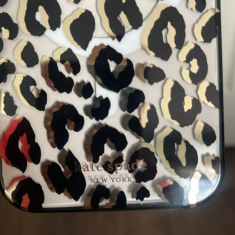 Kate Spade City Leopard Black